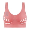 thumbnail image 1 of Ladies Traceless Comfortable Wireless Breathable Gathering Bra with Removable Padding for Daily Wear and Sleep, 1 of 6