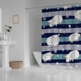 thumbnail image 3 of Bath Shower Curtain Liners 66"x72", Cute Funny SheepPolyester Waterproof with 12 Curtain Hooks Bathroom Accessories Decoration, 3 of 6