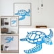 thumbnail image 2 of Tortuga de Pared Arte Metal Pared Vida Marina Metal Metal Mar Decoración y Cuelga, 2 of 8