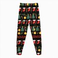 thumbnail image 5 of NOLDARES Boys Pajamas 2 Pieces Pajama Set for Girls Long PJs Sleepwear Christmas Cute for Kids Jmmies Clothes(D006-Dark Green), 5 of 9