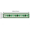 thumbnail image 3 of Rollback St Patrick'S Day Decorations St. Day Table Decor Linen Jute Fabric for Spring Festival Home Kitchen Dining Party Decoration, 3 of 9