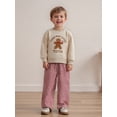 thumbnail image 6 of BemeyourBBs Toddler Baby Christmas Outfit Embroidered Sweatshirt  Pants 2 Pcs Set, 6 of 9