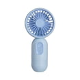 thumbnail image 3 of Dailihome Mini Portable Handheld Fan, 3 Speeds USB Rechargeable Battery Operated Personal Fan, Lightweight Pocket Cooling Fan for Travel Outdoor Camping, Blue, 3 of 9