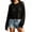 Cover Up # Black, variant on Womens Swim Cover Up Distressed Open Knit Sweater Crewneck Long Sleeve Slouchy Crochet Pullover Ribbed Trim Casual Beach Tunic