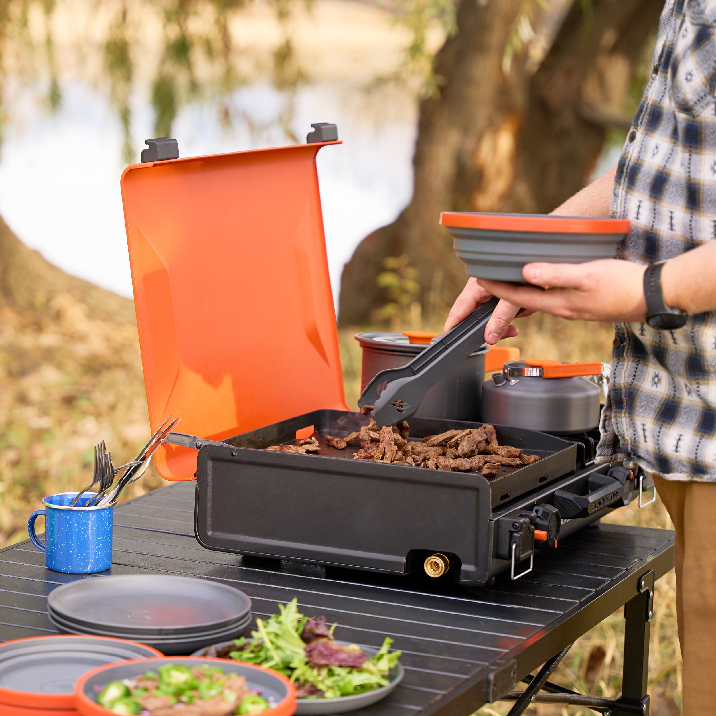 Blackstone 10 Piece Camping Tableware Set