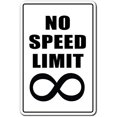 thumbnail image 1 of SignMission 8" X 12" Plastic Sign, Speed Limit, 1 of 5