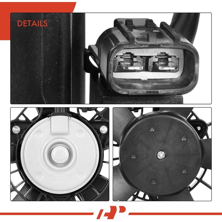 A-Premium Engine Radiator Cooling Fan Assembly Compatible With Volkswagen Jetta 1994 1998 Golf 1994 1996 1998 Cabrio 1997 2000 2001