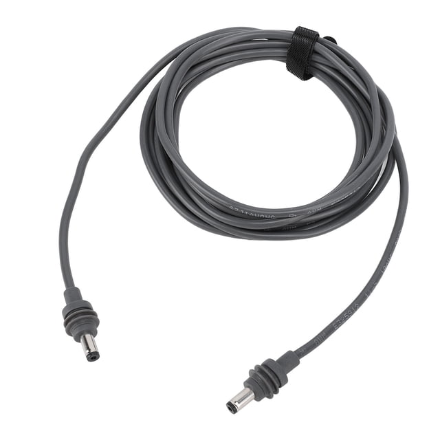 Rubber Satellite Replacement Cable, Water Resistant Flexible Satellite Power Extension Cord Compatible with Various Electronic Devices