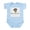 Sky Blue, variant on CafePress - Stud Muffin Infant Bodysuit - Baby Light Bodysuit, Size Newborn - 24 Months