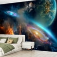 thumbnail image 2 of Peel and Stick Wallpaper Deep Space Modern Art Wall Mural Decor Self Adhesive and Removable 69in x 98in, 2 of 8