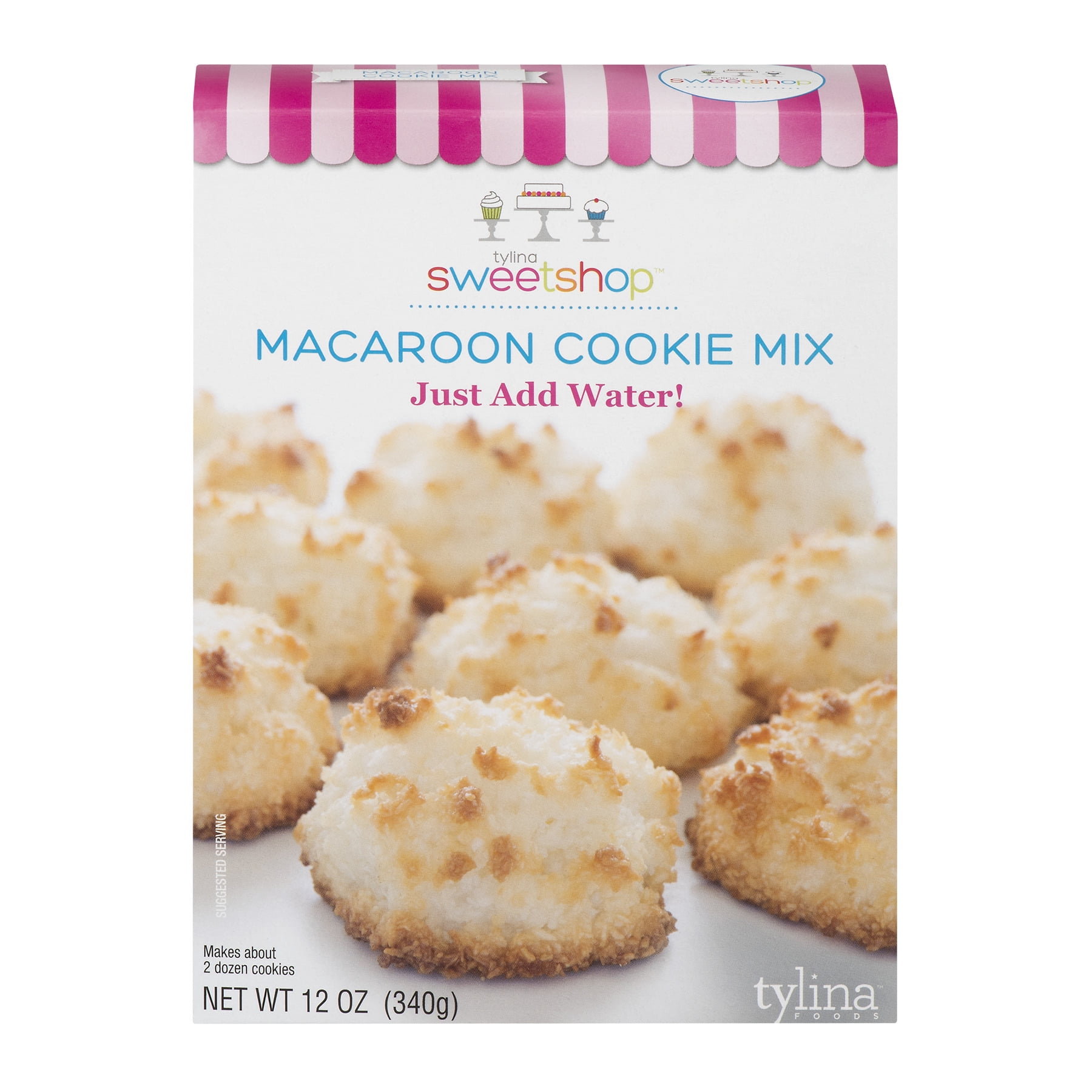 Tylina Macaroon Cookie Mix, 12 oz