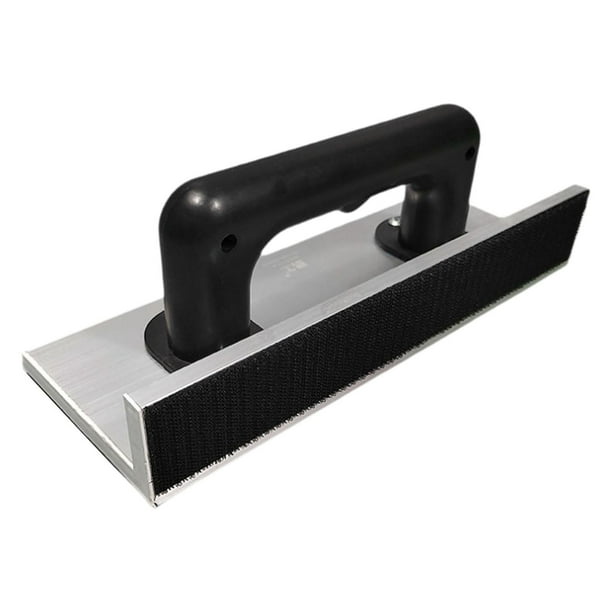 Soporte Autoadhesivo Para Papel De Lija Con Agarre Ergonómico. Herramienta Robusta Para Lijar Esquinas.