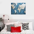 thumbnail image 4 of Nawypu  Vintage Abstract World Map Design Decorative Wall Hangings, multi-color, Gallery Wrapped Canvas, 4 of 4