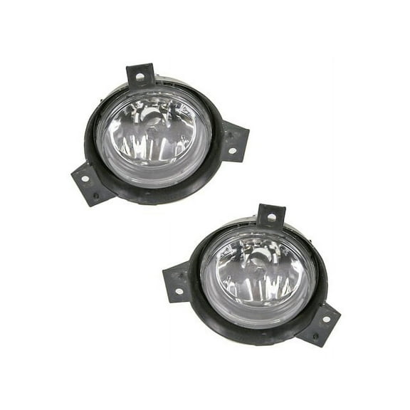 Fog Light Set 2 Piece - Compatible with 2001 - 2003 Ford Ranger 2002