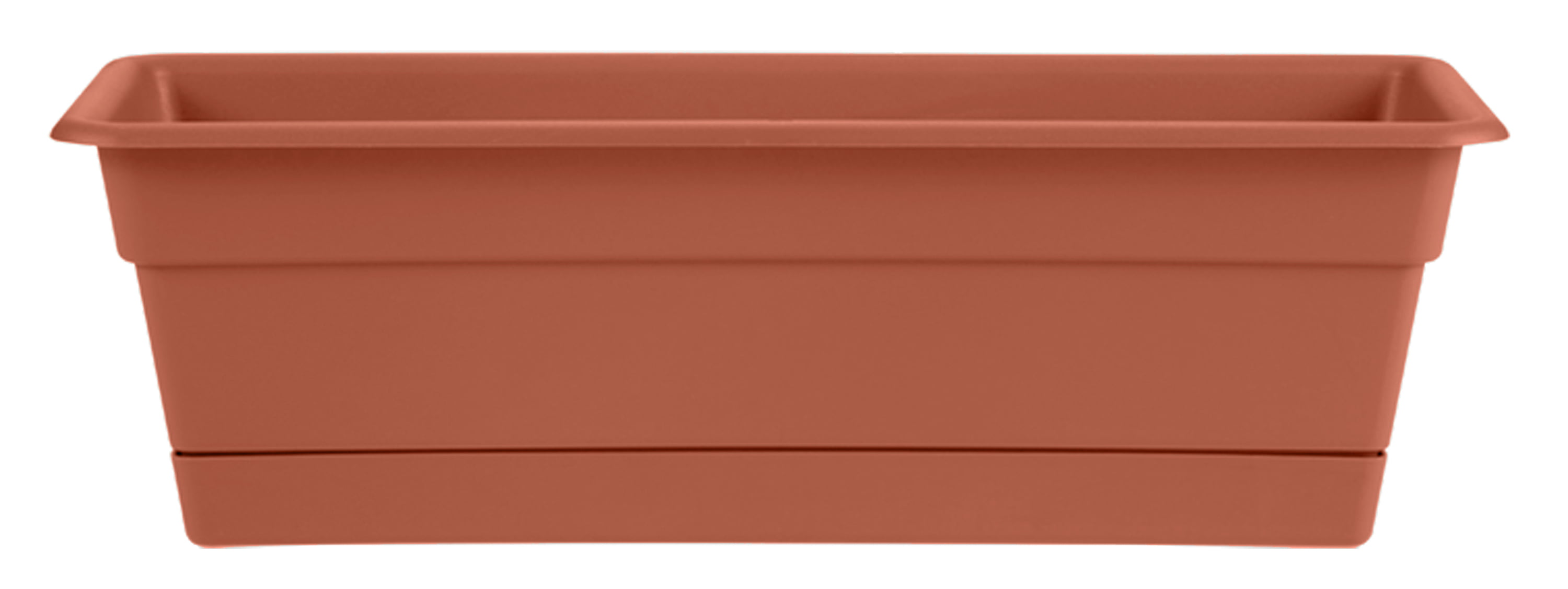 Buy Bloem Dura Cotta Window Box Planter WTray 18 x 5.75 Plastic