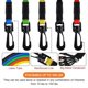 thumbnail image 3 of Bandas elásticas Bandas de resistencia Conjunto de bandas de entrenamiento, que incluyen 5 bandas de Abody Bandas elásticas, 3 of 7