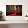 thumbnail image 2 of Elephant Stock Arashiyama Bamboo Trail Wall Art - Horizontal Canvas Wall Art - Living Room Wall Decor - Nature Canvas - Black And Brown Decor - 12" x 8", 2 of 8