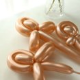 thumbnail image 2 of Efavormart 50 Pack | Metallic Blush / Rose Gold Long Twisting Modeling Latex Balloons, Animal Magic Party Balloons, 2 of 11