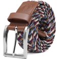 thumbnail image 3 of Men's Stretch Woven Braid Belt, Woven Elastic Golf Belt For Hunting Pants Casual Shorts Jeans, 3 of 7