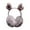 Grey, variant on UJNDER Cute Animal Earmuffs for Winter Warmth Outdoor Ear Covers and Headband Earwarmers for Kids Coffee