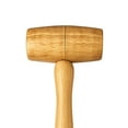 thumbnail image 4 of ARTESIA TOOL 9.5" 24.1 cm Rosewood Mallet Hammer  4 Oz Weight  1-1/16" 2.7 cm Striking Surface  Versatile & Elegant  Non-Marring Hammer  Spark-Free Usage & Delicate Hammering Tasks, 4 of 7