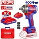 thumbnail image 3 of Kit Llave de impacto 1/2" inalámbrica 400 Nm brushless con accesorios EMTOP, 3 of 3