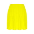 thumbnail image 5 of Workout Shorts for Women New Womens Trendy Tennis Skirts Summer Elastic High Waist Pleated Flowy Golf Skorts Athletic Running Workout Shorts Yellow XL, 5 of 5