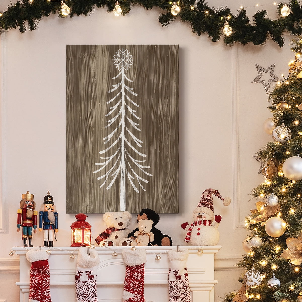 Barnwood Wonderland VII- Gallery Wrapped Canvas