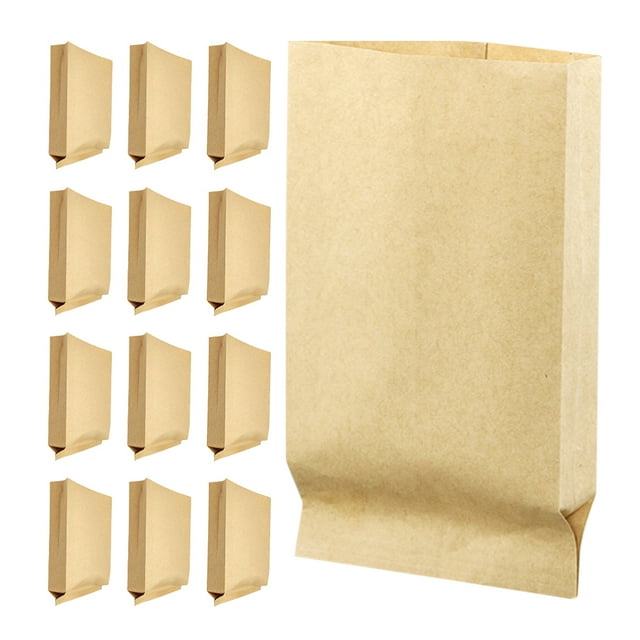 100 bolsas de papel kraft, bolsas de regalo, bolsas de papel para envolver joyas, bolsas de papel