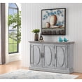 thumbnail image 5 of Coast to Coast 40203 Three Door Media Credenza - Gray - 56.5 x 15 x 36 in., 5 of 6