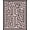 Pink And Black, Pattern 1, variant on Design&I 8'x10' Washable Area Rug Snag-Free Pink Maze Inspired Geometric Interlocking Grid Motif Abstract for Dining Room, Large Office, Lounge