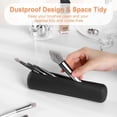 thumbnail image 2 of LAICAIW Travel Makeup Brush Holder, Black, Small, Simplicity, 2 of 7