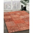 thumbnail image 2 of Ahgly Company Indoor Square Contemporary Red Patchwork Area Rugs, 4' Square, 2 of 6