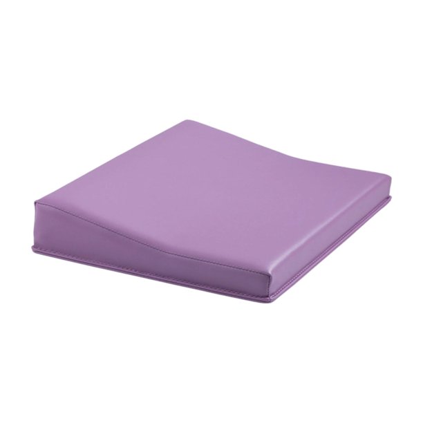 Reposabrazos para uñas, cojín para reposamanos de manicura, fácil de limpiar, de piel sintética, impermeable, para mesa de uñas, para amantes del spa Violeta