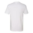 thumbnail image 2 of Next Level Mens Cotton V - White - S - (Style # N3200 - Original Label), 2 of 4