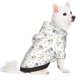 thumbnail image 2 of Fotbe Dancing Dogs Sudadera con Estampado para Perros Pequeños – Suéter con Capucha para Mascotas, Tela Suave de Forro Polar con Bolsillo-XX-Large, 2 of 7