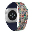 thumbnail image 5 of Peanuts Christmas HD Watch Band for Apple Watch - 38/40/41mm(42mm Series 10/11) Short Holiday Cheers by Affinity Bands, 5 of 5