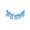 A-Sky Blue, variant on Green Bow Wreath Set, 5-Piece Nylon Garland for Garden Party – Flowing Fabric Bow for Photo Booth Backdrop, Easy Hang for Arbor Swing, Bridal Shower Gift for Bride