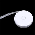thumbnail image 4 of Plastic Round Tape Measure Retractable Measuring Tape for Sewing Craft,White black, 4 of 5