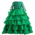thumbnail image 1 of SAYOO Vestido de princesa para niñas, vestido de encaje floral para niños SAYOO moda, 1 of 9