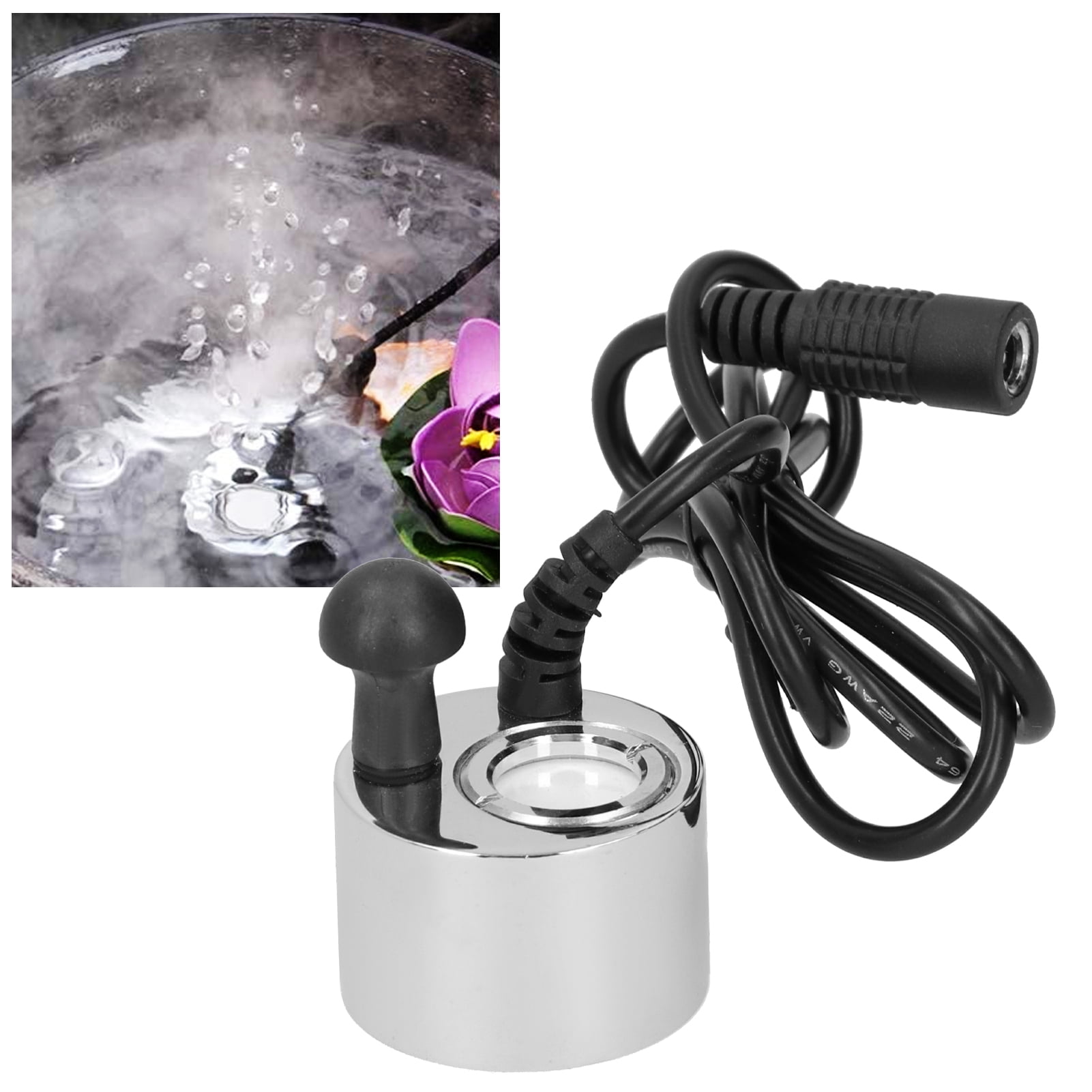 Water Fountain Pond Fog Machine Fog Maker Mini Mist Maker Fogger Pond  Atomizer Mist Maker For Pond Rockeries Fish Tank - Walmart.com