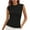 Black^, variant on Jjayotai Women's Ribbed Tank Tops, 2025 Summer Cap Sleeve Slim Fitted Knit Basic Casual Tee Shirts, Trendy Fashion Clothes, Tank Top for Women Navy^ L