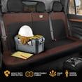 thumbnail image 3 of Funda de asiento trasero CAT MeshFlex marrón y negro para coche, 3 of 9