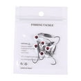 thumbnail image 1 of Riforla Fishing Deep Fishhook Jigging Versatile Walleye Spinning Fishhook with Thumper Fishhook Multi Species Fishhook Fishing Fishhook Jigging Assorted Sizes and Colors 1 Set(5pcs) B, 1 of 3