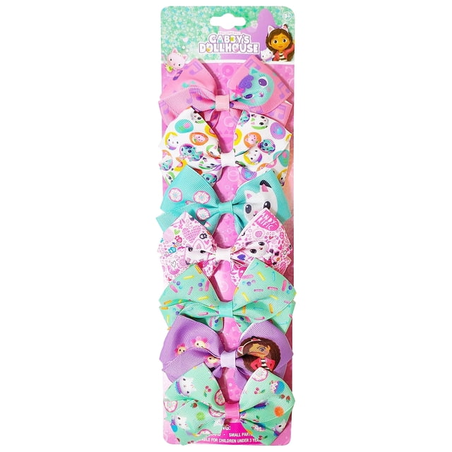 Set de regalo de accesorios para el cabello LUV HER Gabby's Dollhouse, 7 unidades