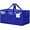 Blue, variant on 8 Pack Extra Large Heavy Duty Moving Bags, Clear Storage Bins with Lids, Reinforced Handles & Heavy-Duty Zippers Moving Boxes Storage Bags Totes for Clothes Packing, Dorms, College Supplies, Clear