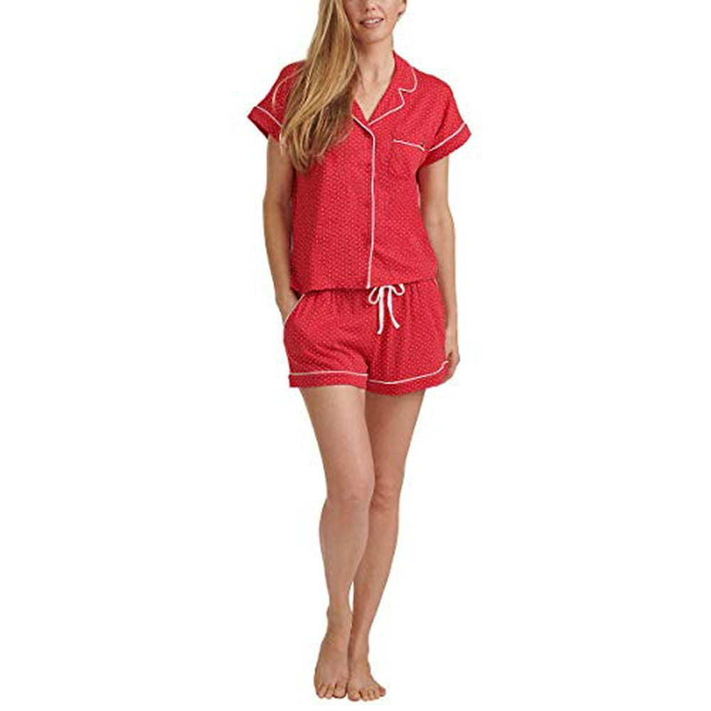 Tommy Hilfiger Tommy Hilfiger Womens 2 Piece Pajama Shorts Set