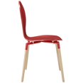 thumbnail image 2 of Path Dining Chair Set of 4 Red, 2 of 4