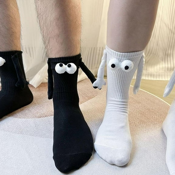 Misterolina Magnetic threedimensional doll couple socks