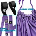 thumbnail image 4 of Yoga Fitness Stretching Strap Adjustable Leg Stretcher Back Bend Assist Trainer, 4 of 10